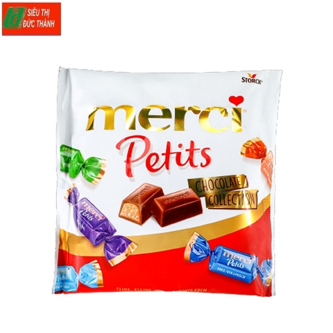 Kẹo socola, Merci Petits chocolate collection, Storck-Đức, gói (125g).