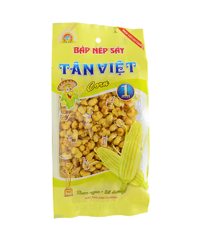 Bắp nếp sấy Tân Việt, gói (180g),