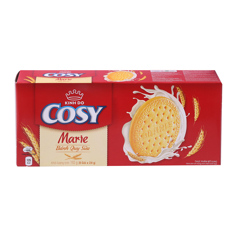 Bánh quy sữa Marie, Cosy-Kinh Đô, hộp (192g),