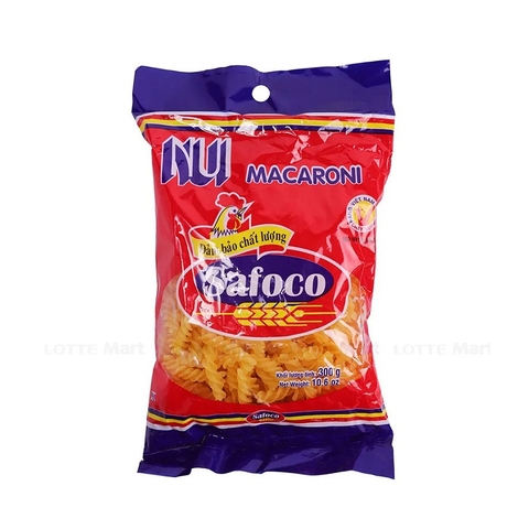 Nui xoắn Macaroni-Safoco, gói (300g).