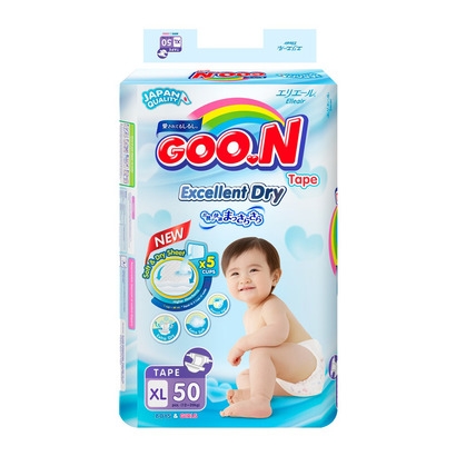 Tã dán Goon Slim XL50