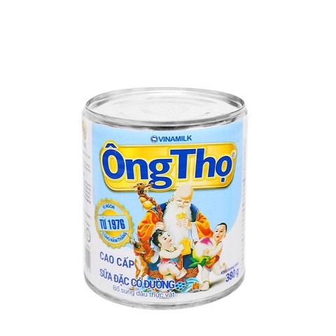 Sữa đặc có đường Ông Thọ-Vinamilk, hộp xanh (380g),