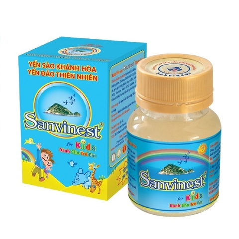 Nước yến sào Sanvinest Kids, dành cho trẻ em (62ml).