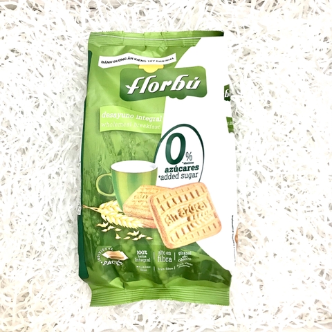 Bánh quy ngũ cốc, với đường ăn kiêng, desayuno integral, florbú-Tây Ban Nha, gói (350g).