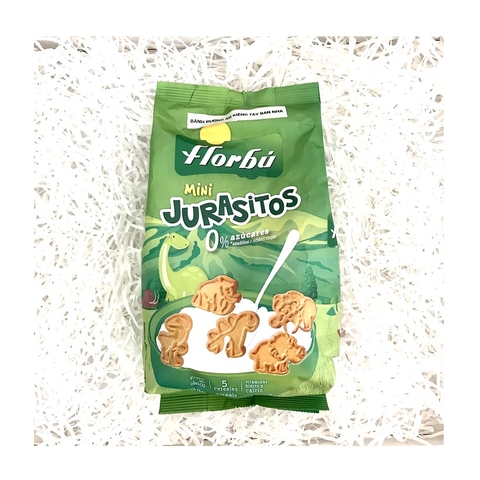 Bánh quy với đường ăn kiêng, mini jurasitos, florbú-Tây Ban Nha, gói (400g).