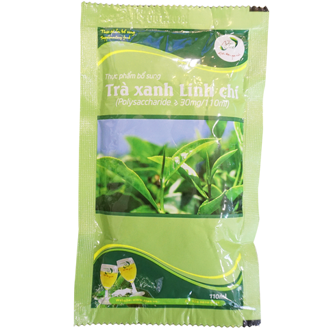 Trà xanh Linh Chi, thực phẩm bổ sung (110ml)