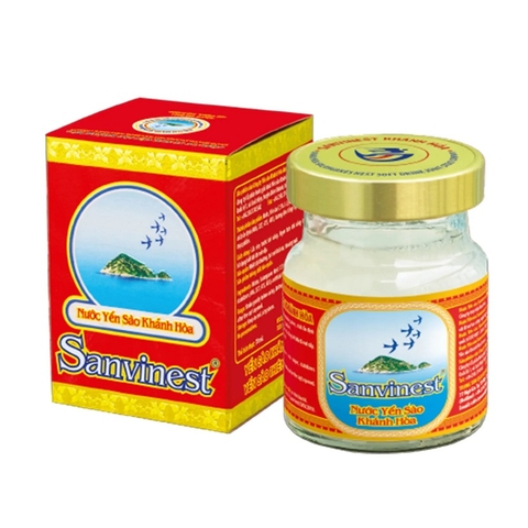 Nước yến sào Sanvinest có đường, lọ (70ml).