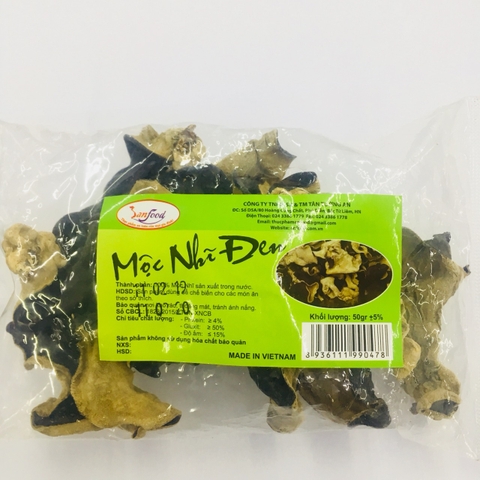 Mộc nhĩ đen-Anfood, túi (50g)-