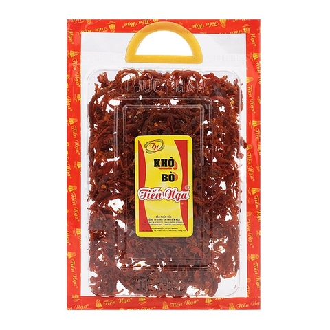 Thịt bò khô sợi-Tiến Nga, túi (125g)