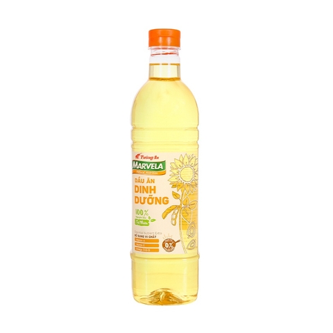 Dầu ăn dinh dưỡng Marvela-Tường An, chai (1lít),