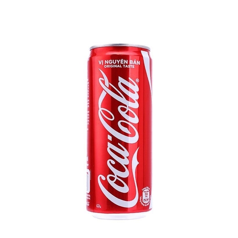Nước ngọt CocaCola vị nguyên bản, lon cao (320ml),
