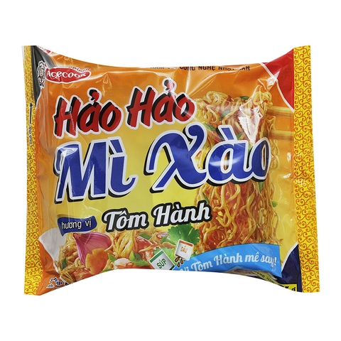 Mì Hảo Hảo, mì xào-hương vị tôm hành (75g),