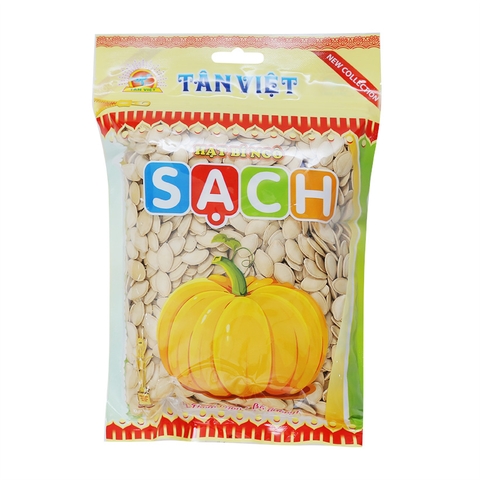 Hạt bí ngô sạch-Tân Việt, túi (350g).