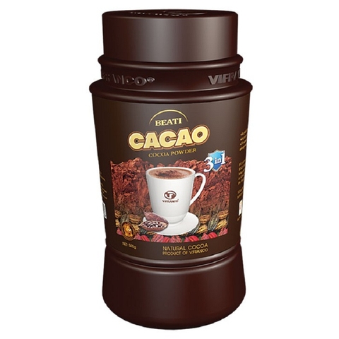 Bột cacao sữa uống liền 3in1, Beati-Việt Pháp, hộp (500g).