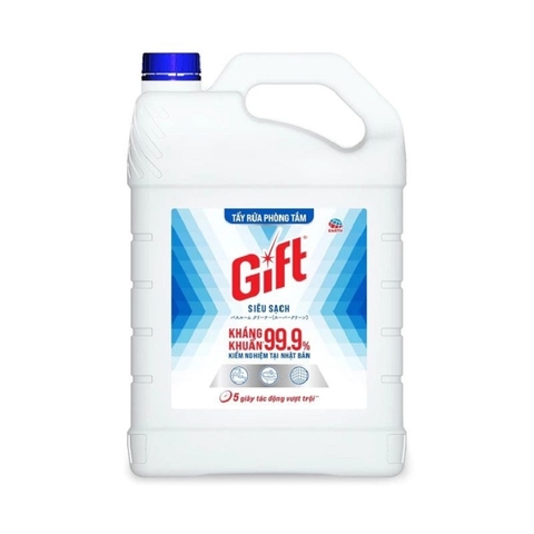 Nước tẩy rửa phòng tắm Gif-siêu sạch, can (3.6lít/3.8kg).