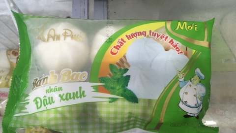 Bánh bao nhân đậu xanh-An Phú (270g),