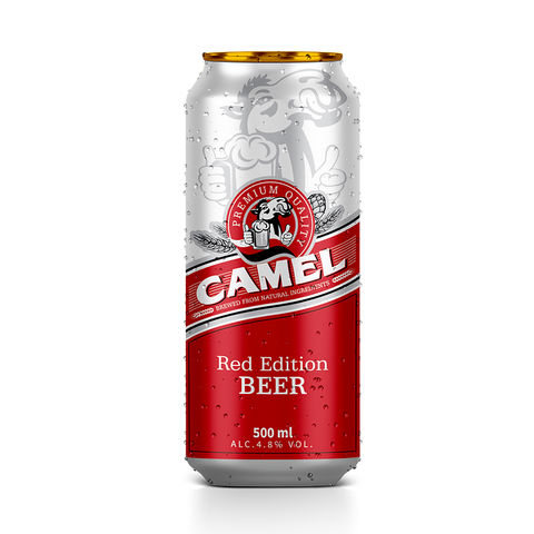 Bia Camel Premium (đỏ), lon (4.8%, 500ml),