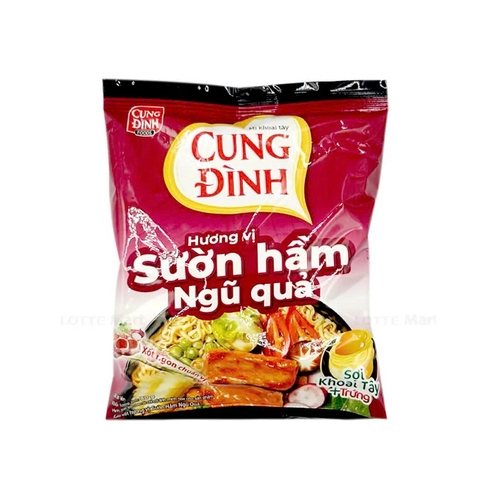 Mì Cung Đình-hương vị sườn hầm ngũ quả, gói (80g),