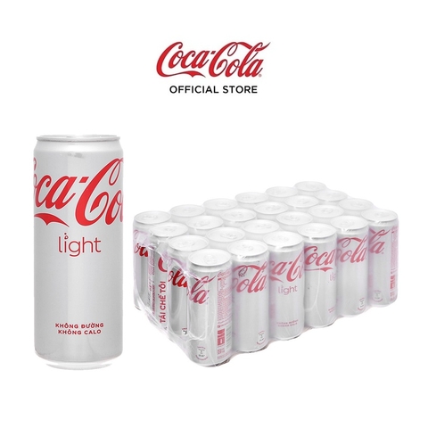 Nước ngọt CocaCola Light, thùng (24*320ml),