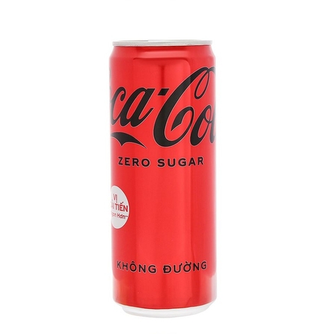 Nước ngọt CocaCola không đường, lon (320ml),