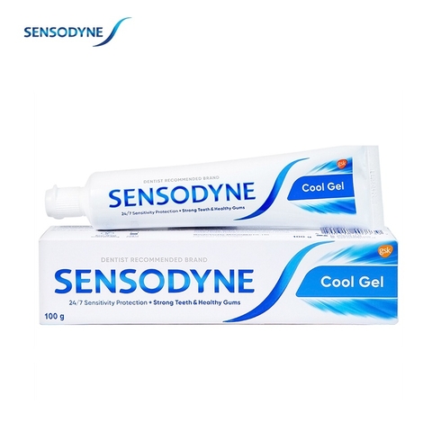 Kem đánh răng Sensodyne Cool Gel, mát lạnh-giúp bảo vệ răng ê buốt (100g)