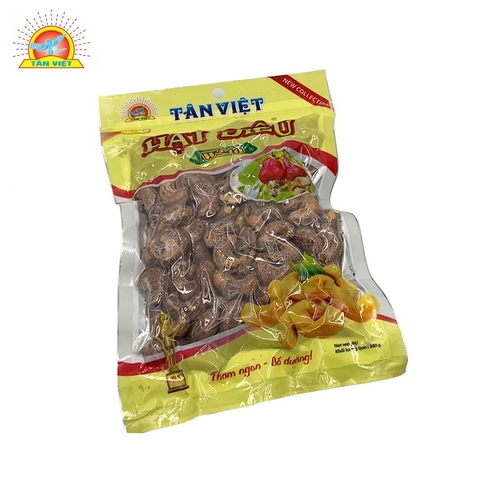 Hạt điều rang muối còn vỏ W240-Tân Việt, túi (300g).