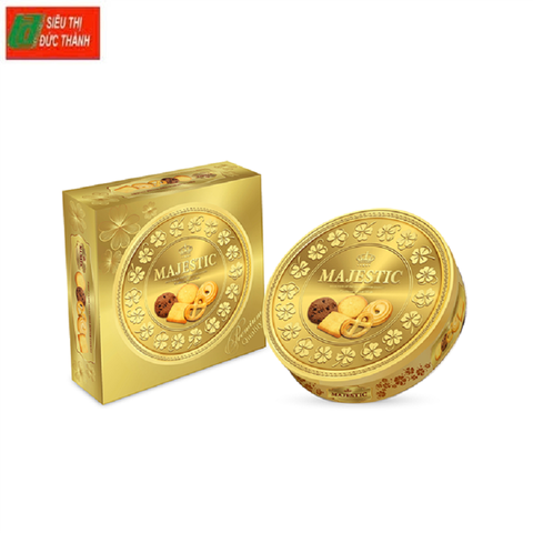 Bánh quy bơ thập cẩm Majestic-Richy VN, hộp thiếc (382g).
