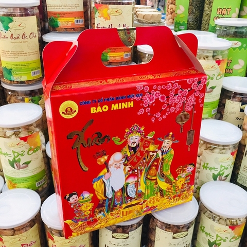Mứt tết thập cẩm Bảo Minh, quai xách (200g).