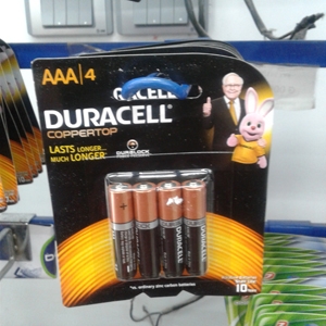 Pin Duracell 2400/LR03 AAA4 (vỉ 4 viên)