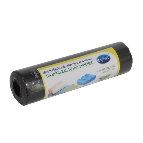 Túi đựng rác phân hủy sinh học Eufood, cuộn (44*56cm/0.5kg).