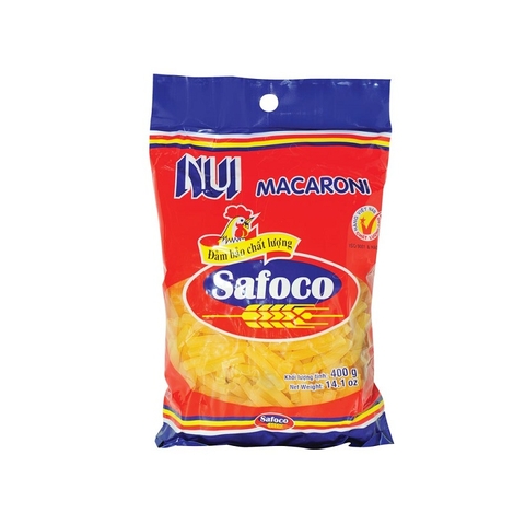 Nui ống lớn Macaroni-Safoco, gói (400g).
