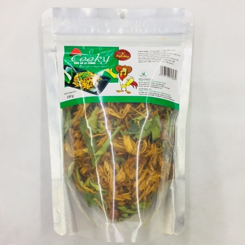 Khô gà lá chanh Cooky, túi (150g)'