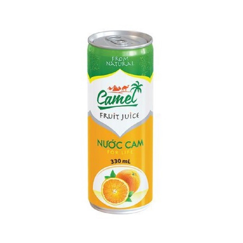 Nước cam ép-Camel, lon (330ml),