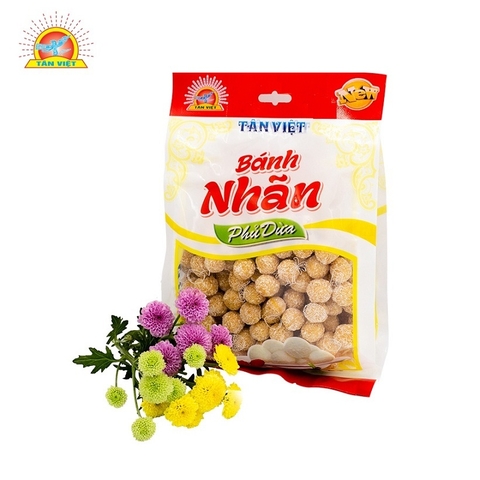 Bánh nhãn phủ dừa-Tân Việt, gói (160g).