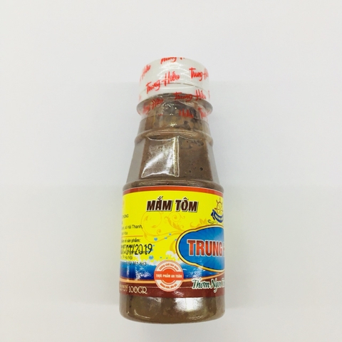 Mắm tôm-Trung Hiếu, chai nhựa (100g)