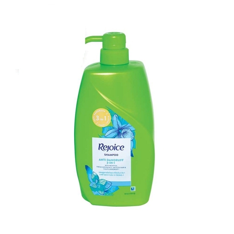 Dầu gội Rejoice 3in1, dầu gội làm sạch gàu (900ml),
