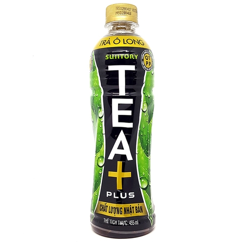 Nước ngọt Trà Olong Tea Plus, chai (455ml),