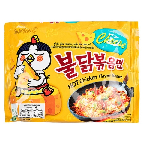 Mì gà quay vị pho mai, Samyang-Hàn Quốc (140g),