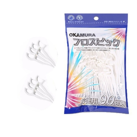 Chỉ nha khoa kẽ răng Okamura, túi (90p).
