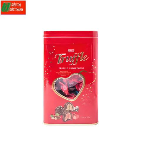 Kẹo socola Elvan Truffle-Thổ Nhĩ Kỳ, hộp sắt (300g).