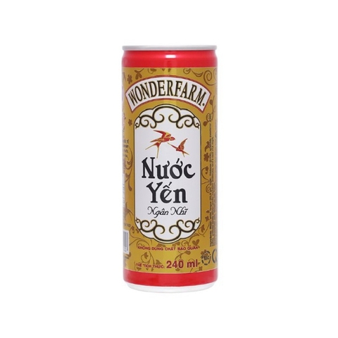Nước yến ngân nhĩ Wonderfarm, trắng (240ml).