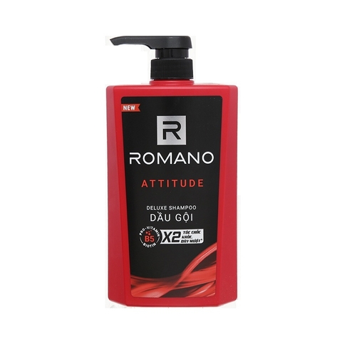 Dầu gội Romano Attitude hương nước hoa, tóc chắc khỏe-hương nam tính, chai (650g).
