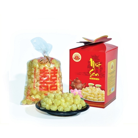 Mứt sen trần Bảo Minh, hộp (500g).