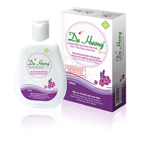 Dung dịch vệ sinh phụ nữ Dạ Hương, hương hoa Lavender (100ml).