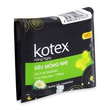 Băng vệ sinh Kotex Daily hương hoa (8 miếng)