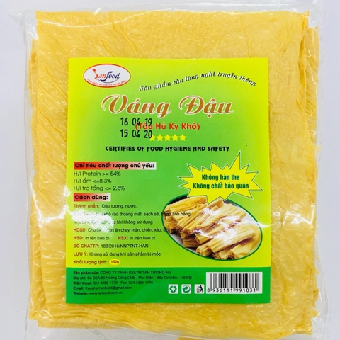 Váng đậu (Tàu hũ ky khô)-Anfood, túi (150g),