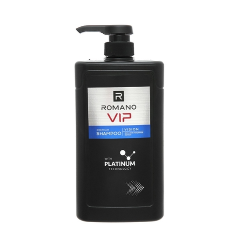 Dầu gội Romano Vip Vision-dầu gội nước hoa cao cấp, chai (650g).