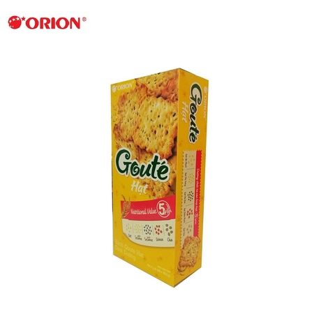 Bánh Goute, hạt dinh dưỡng-Orion, hộp (84.4g).