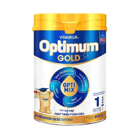 Sữa bột Optimum Gold 1-Vinamilk, 0-6 tháng tuổi (800g).
