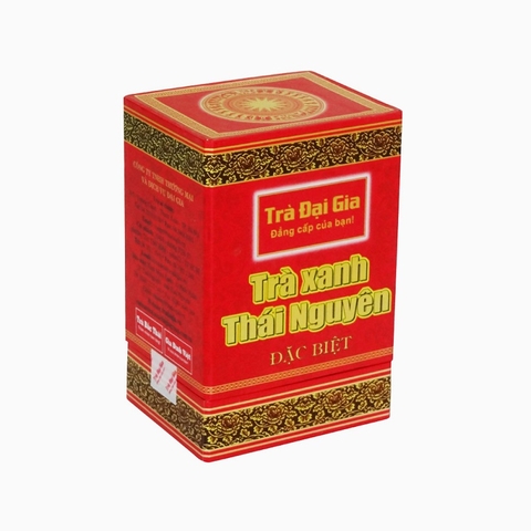 Trà xanh Thái Nguyên, đặc biệt-Trà Đại Gia, hộp giấy chữ nhật (150g)'